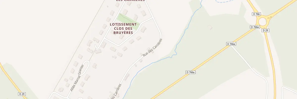 Plan du 24 Rue des Carrieres à Beaumont-Louestault