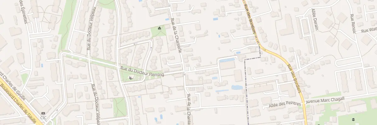 Plan du 63 Rue de la Chanterie à Saint-Cyr-sur-Loire