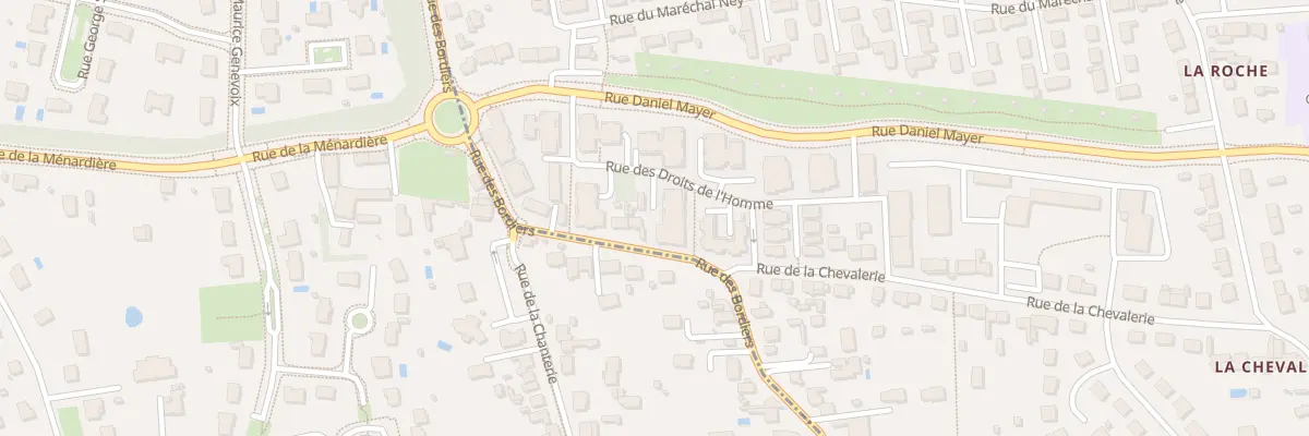 Plan du 141 Rue des Bordiers à Tours