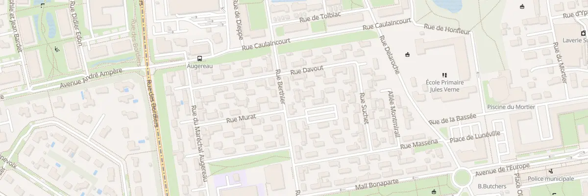 Plan du 35 Rue Berthier à Tours