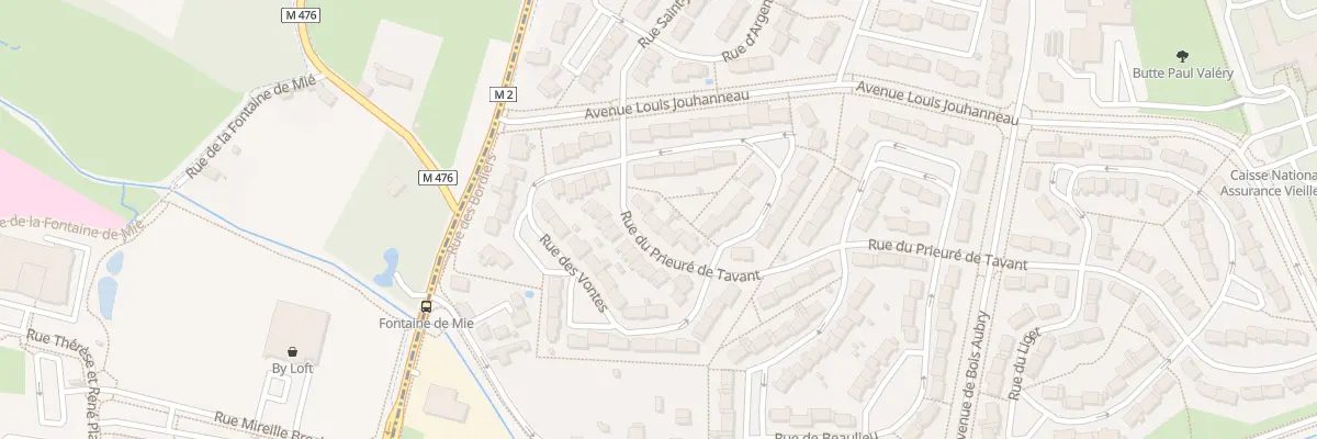Plan du 43 Rue du Prieuré de Tavant à Tours