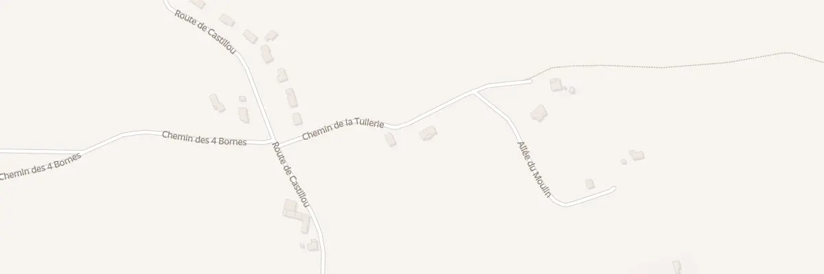 Plan du 165 Che de la Tuilerie à La Croix-Blanche