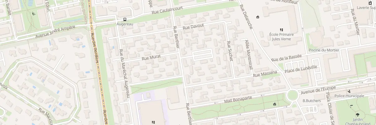 Plan du 31 Rue Berthier à Tours