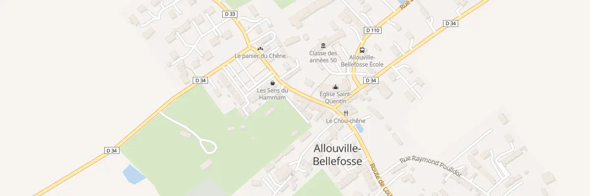 Plan du 11 Rue Docteur Patenotre à Allouville-Bellefosse