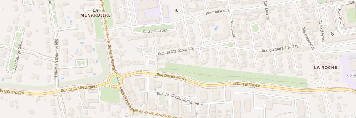 Plan du 32 Rue du Maréchal Ney à Tours