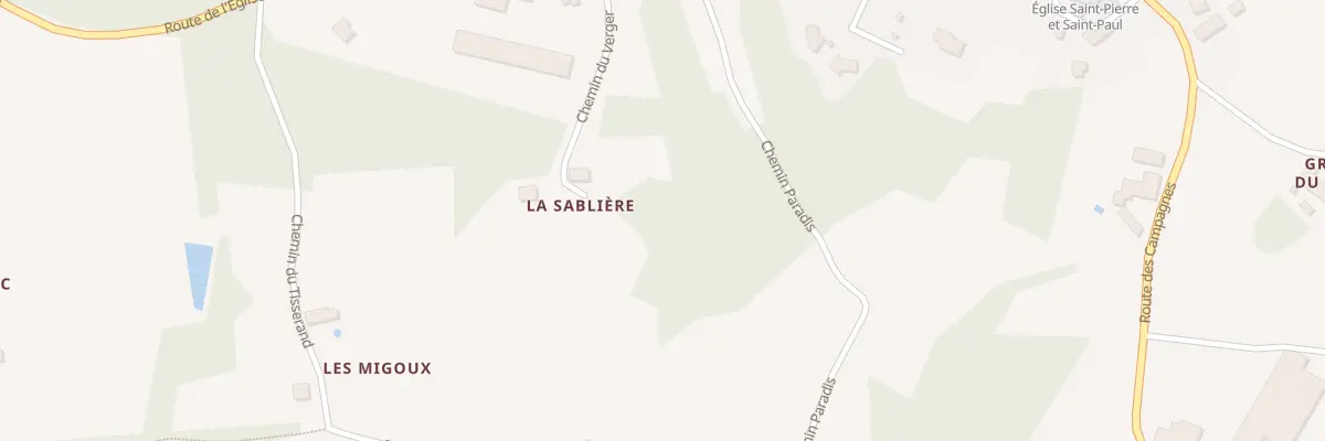 Plan du 14 Le Bourg Sud à Fouleix