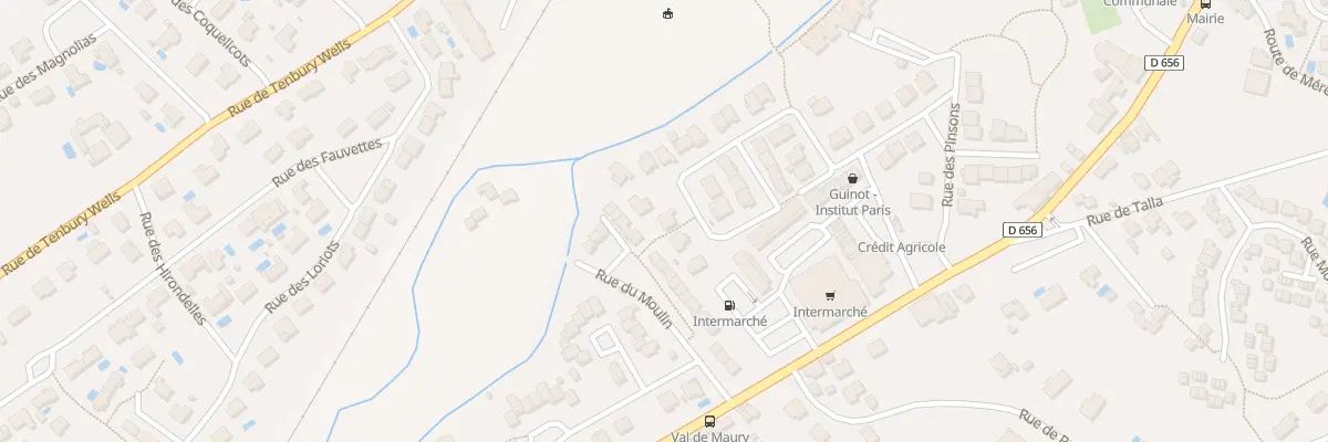 Plan du 36 Rue des Moineaux à Pont-du-Casse