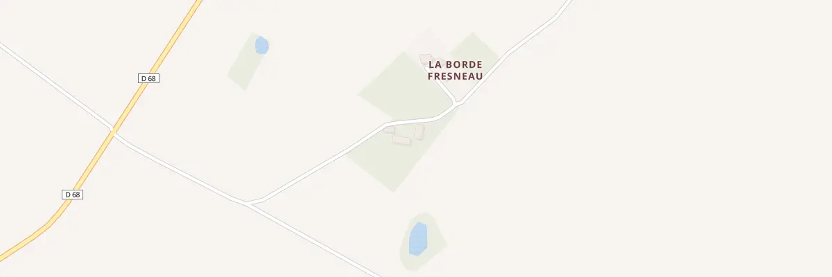 Plan du 16 La Borde Fresneau à Chemillé-sur-Dême