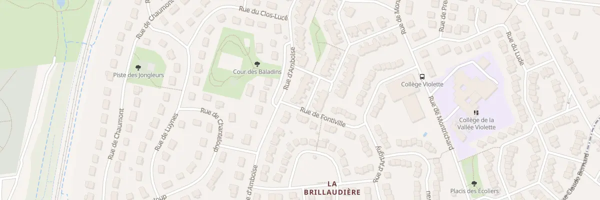 Plan du 49 Rue de Valençay à Joué-lès-Tours