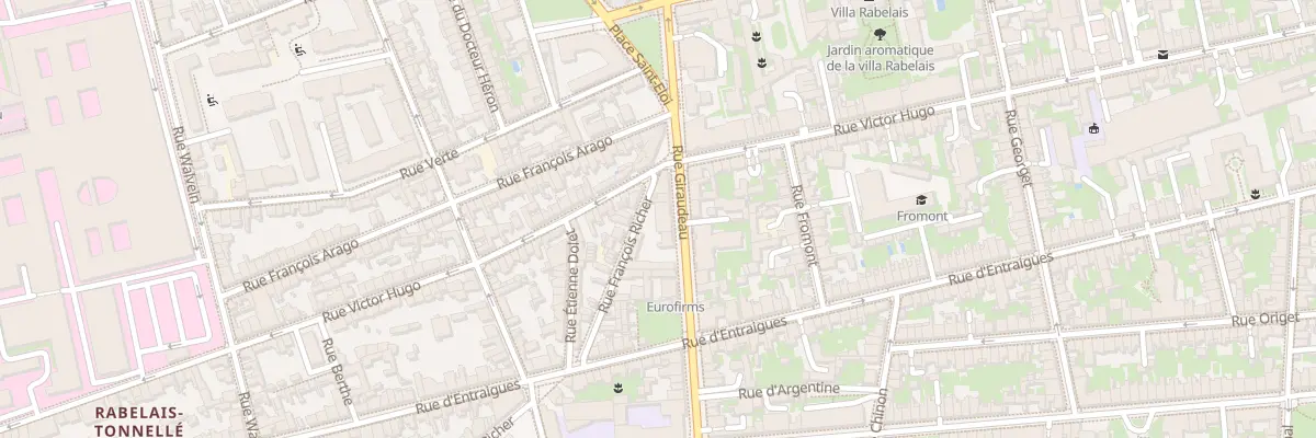 Plan du 8 Rue François Richer à Tours