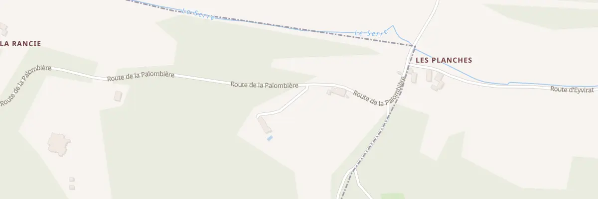 Plan des Planches à Creyssensac-et-Pissot