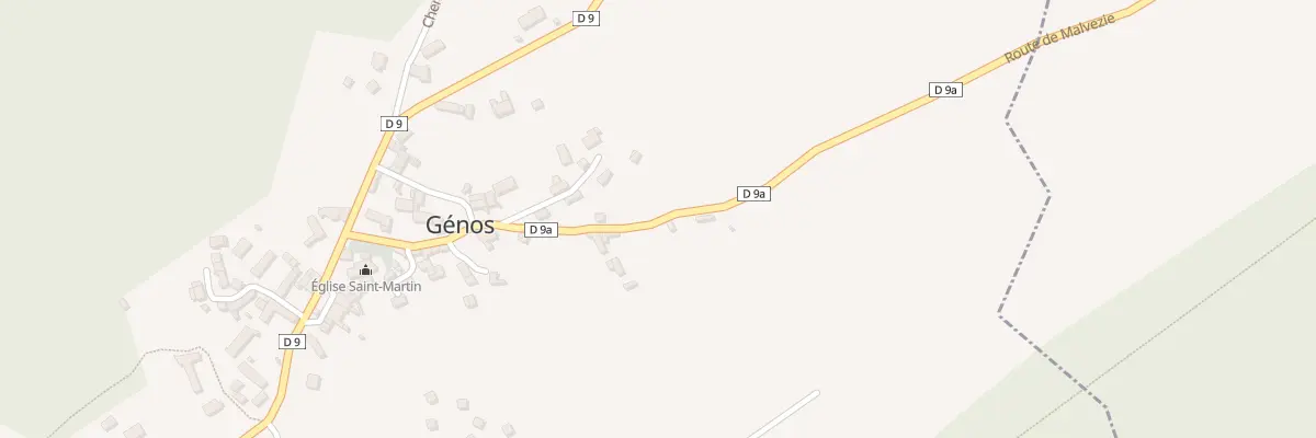 Plan de Pre Clos à Génos
