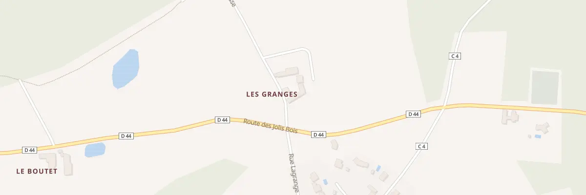 Plan du 32 Les Granges à Chalagnac