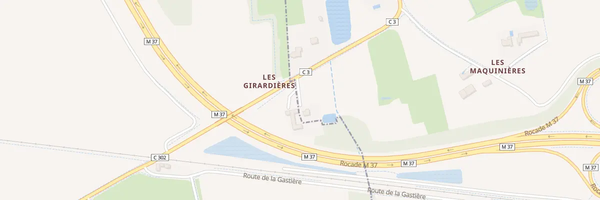 Plan du 3 Che des Girardieres à Chambray-lès-Tours