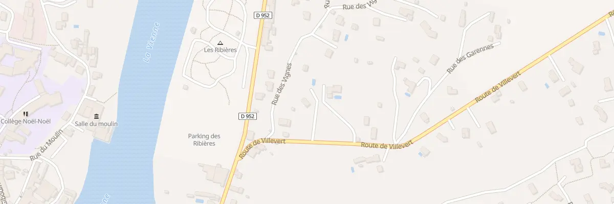 Plan du 5 Rte de Villevert à Confolens