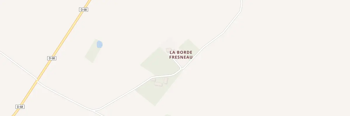 Plan du 15 La Borde Fresneau à Chemillé-sur-Dême