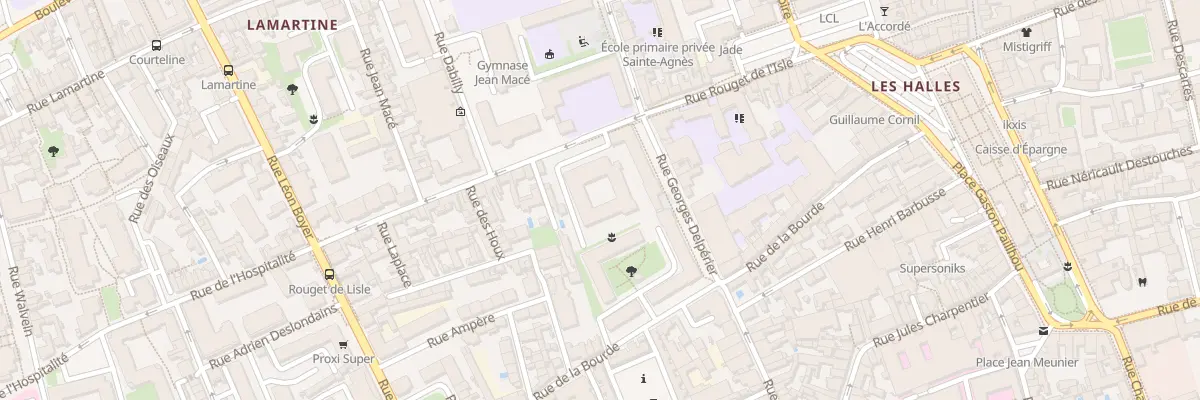 Plan du 20T Rue Rouget de l’Isle à Tours