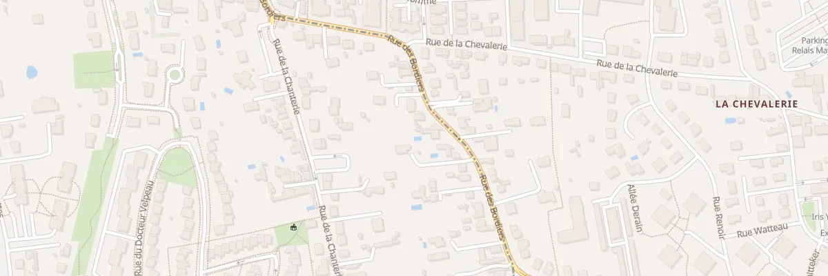Plan du 122 Rue des Bordiers à Saint-Cyr-sur-Loire