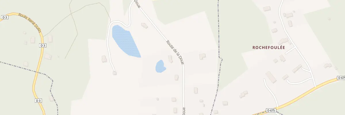 Plan du 271 Rte de la Doue à Nontron