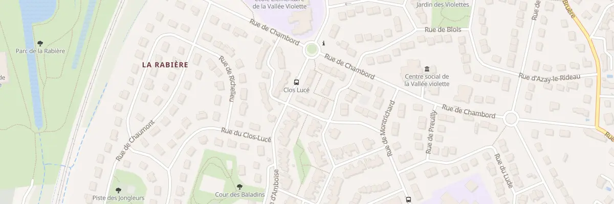 Plan du 4 Rue de Montrésor à Joué-lès-Tours