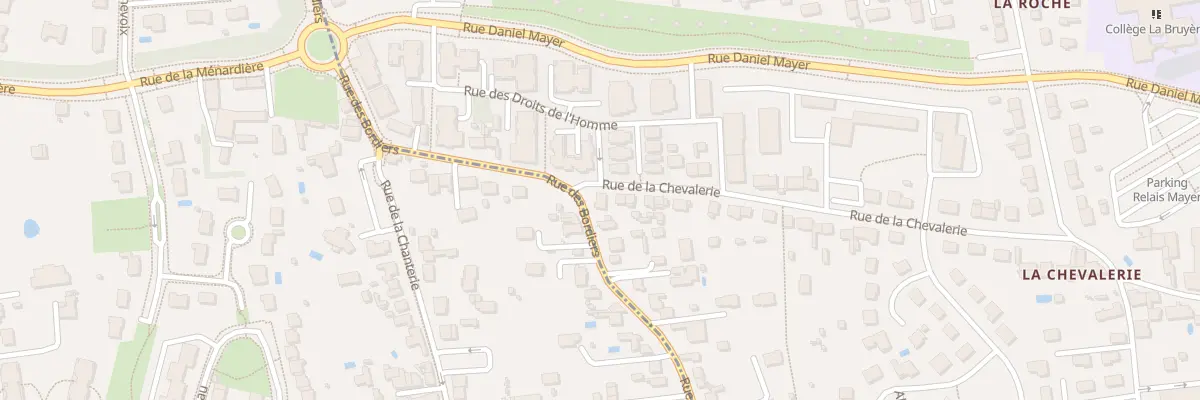 Plan du 137 Rue des Bordiers à Tours