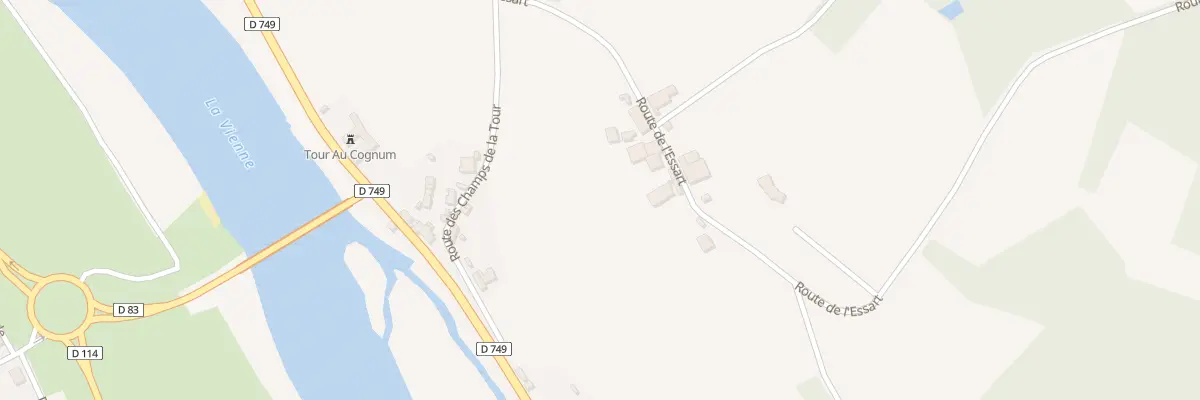 Plan du 6 Rte de l’Essart à Civaux
