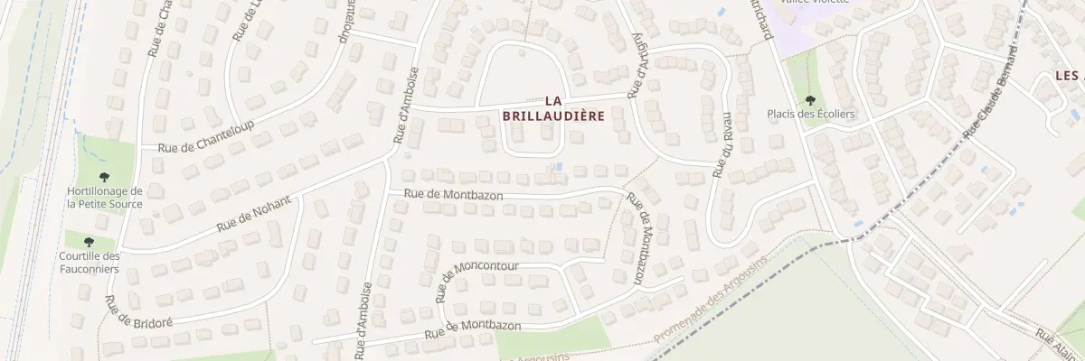 Plan du 16 Rue de Montbazon à Joué-lès-Tours
