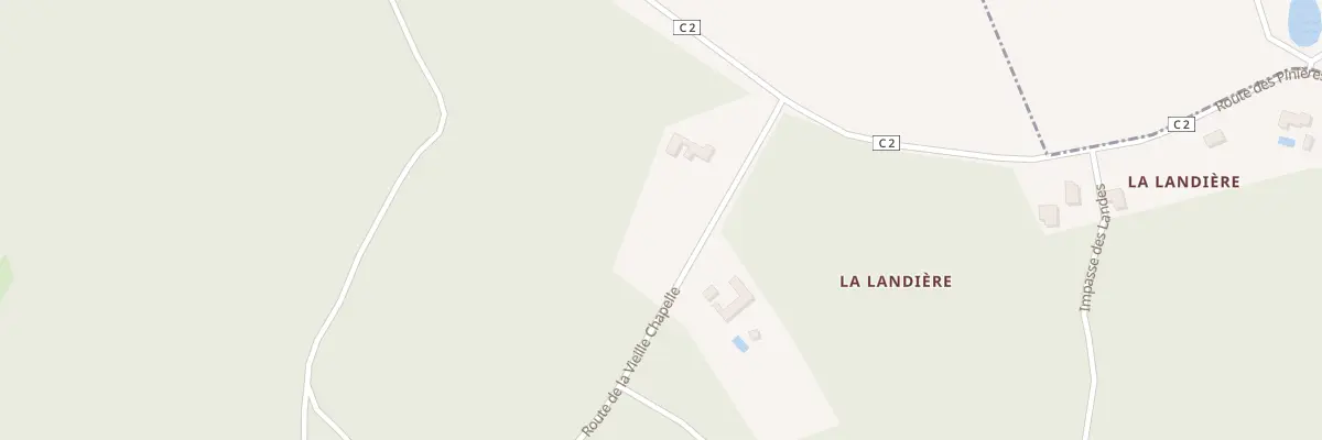 Plan du 50 Rte de la Vieille Chapelle à Creyssensac-et-Pissot