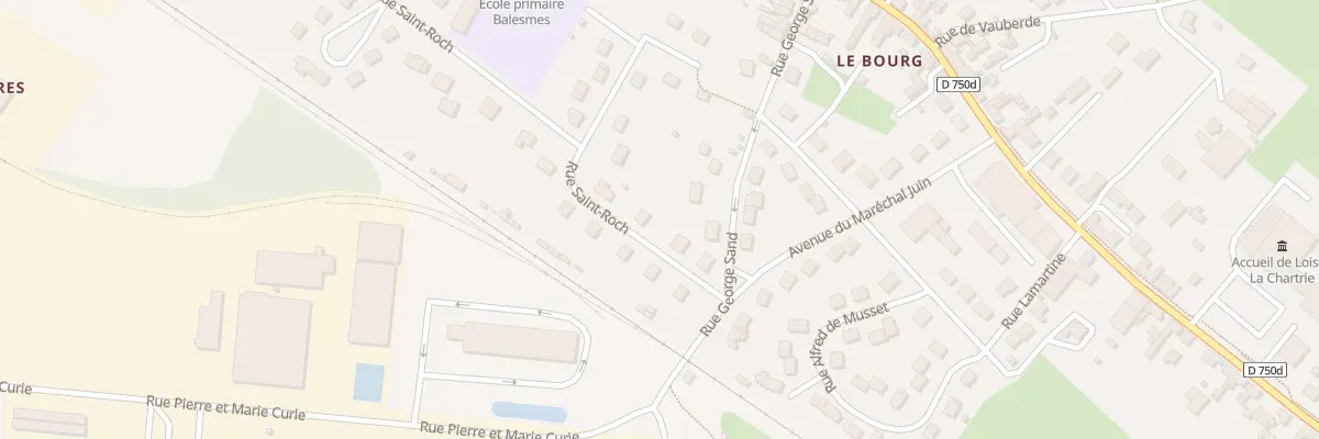 Plan du 24 Rue St Roch à Descartes