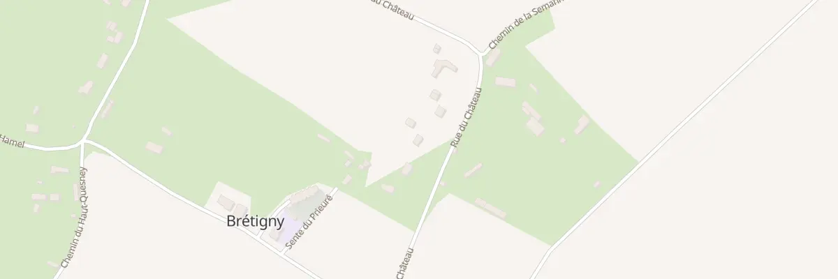 Plan du 49 Le Bourg à Brétigny