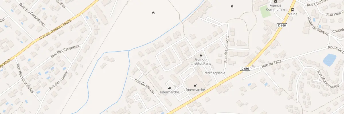 Plan du 2 Rue des Roitelets à Pont-du-Casse