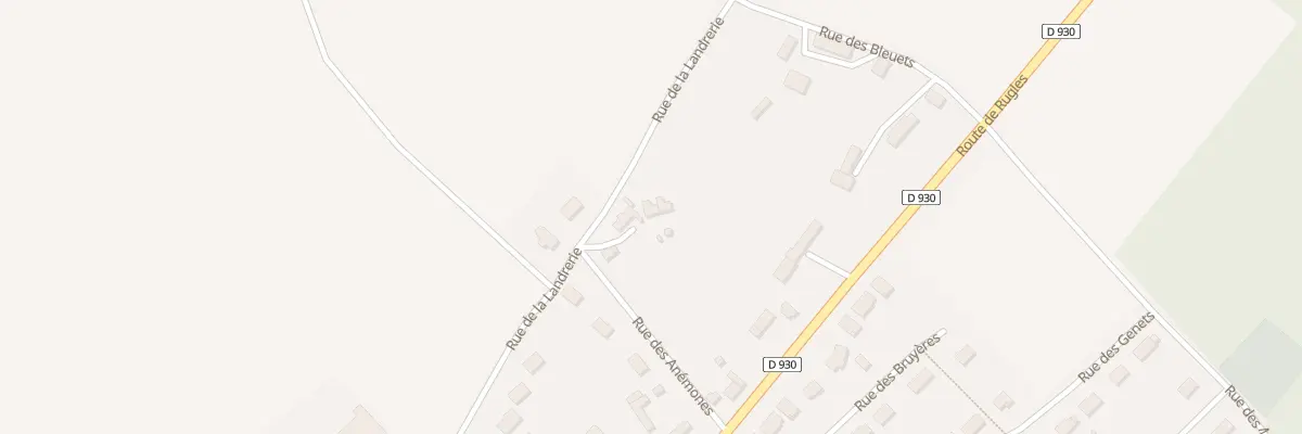 Plan du 380 Rue de Landrière à Saint-Martin-d’Écublei