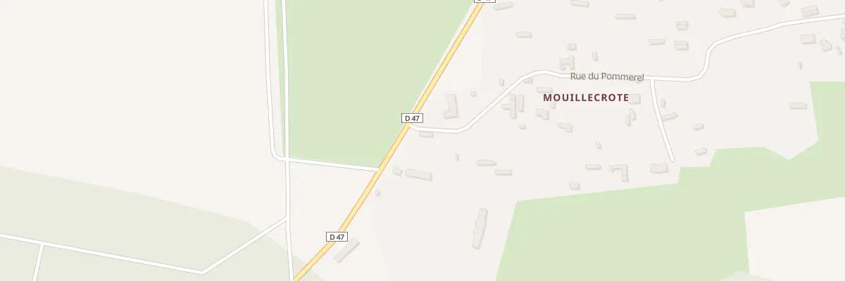 Plan du 2 Rue du Pommerel à Brestot