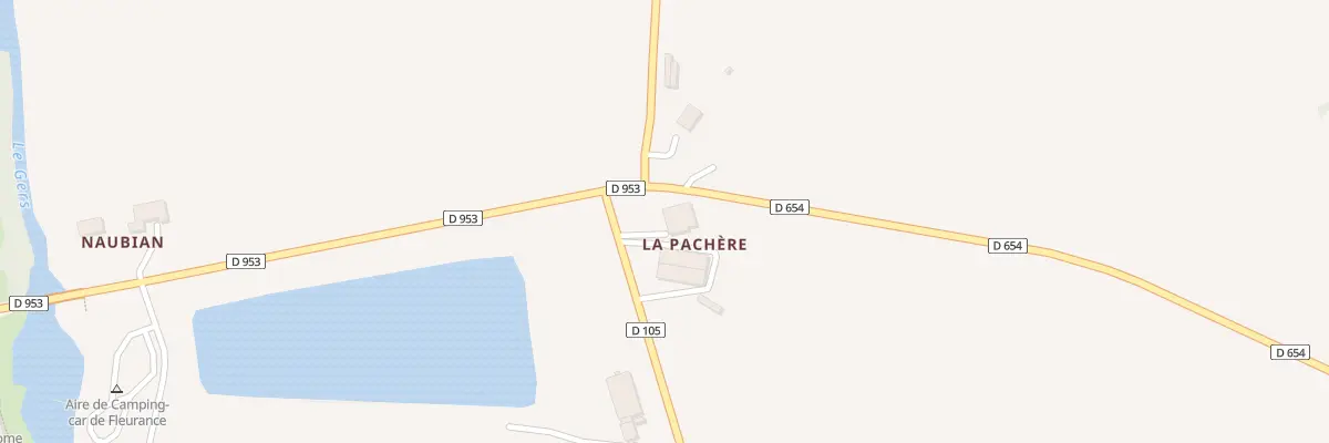 Plan du 29 Rte de Céran à Fleurance