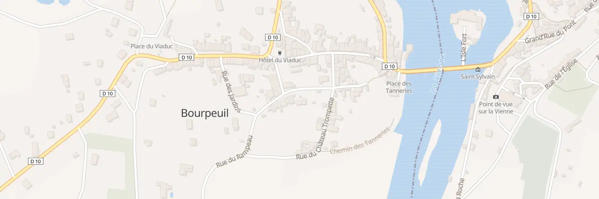 Plan du 2 Rue Saint-sornin au Vigeant