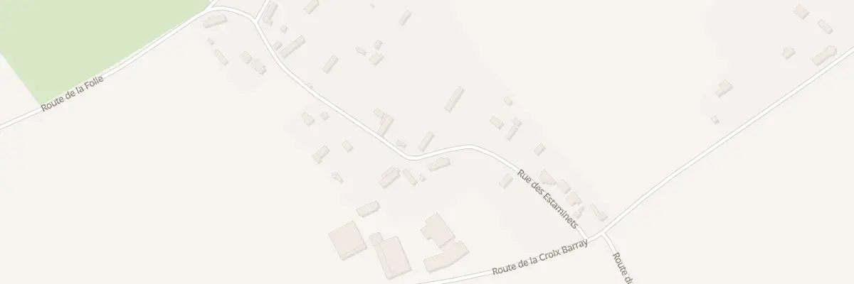 Plan du 20 Rue des Estaminets à Ocqueville