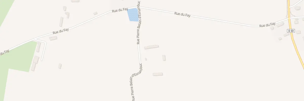 Plan du 45 Rue Pierre Belain d’Esnambuc à Allouville-Bellefosse