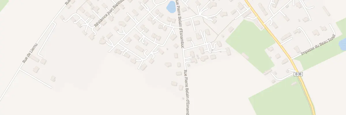 Plan du 18 Rue Pierre Belain d’Esnambuc à Allouville-Bellefosse