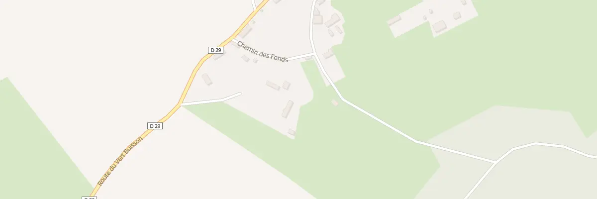 Plan du 106 Che des Fonds à Envronville