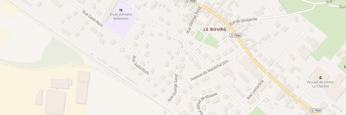 Plan du 17 Rue George Sand à Descartes