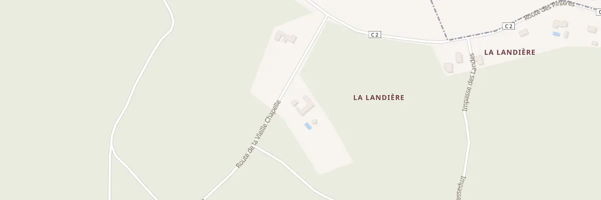 Plan du 145 Rte de la Vieille Chapelle à Creyssensac-et-Pissot