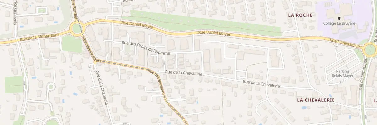 Plan du 105 Rue de la Chevalerie à Tours