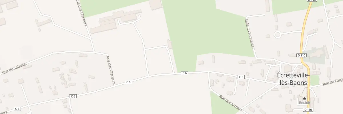 Plan du 354 Rue des Troubadours à Écretteville-lès-Baons