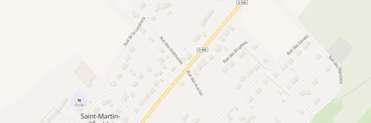 Plan du 479 Rte de Rugles à Saint-Martin-d’Écublei