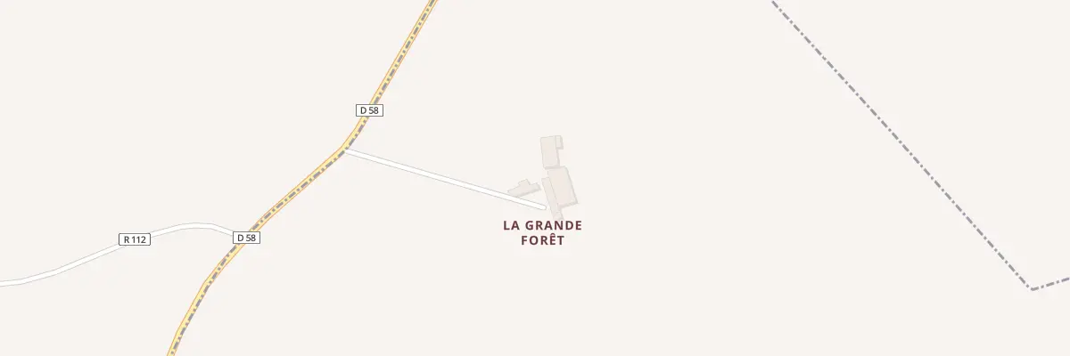 Plan du 5061 La Grande Foret à Cogners