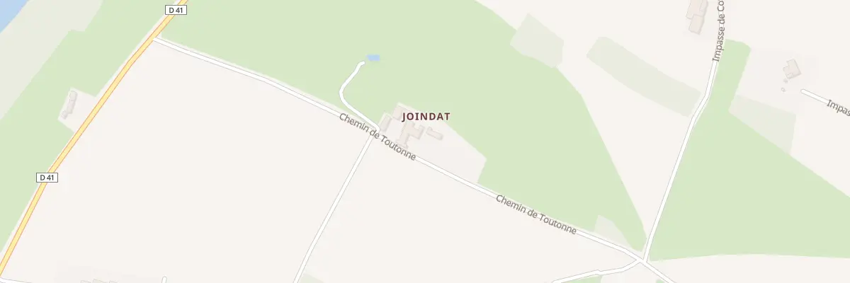 Plan du 28 Joindat à Péguilhan