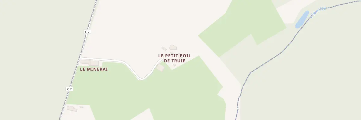 Plan du 5141 Poil de Truie à Montaillé