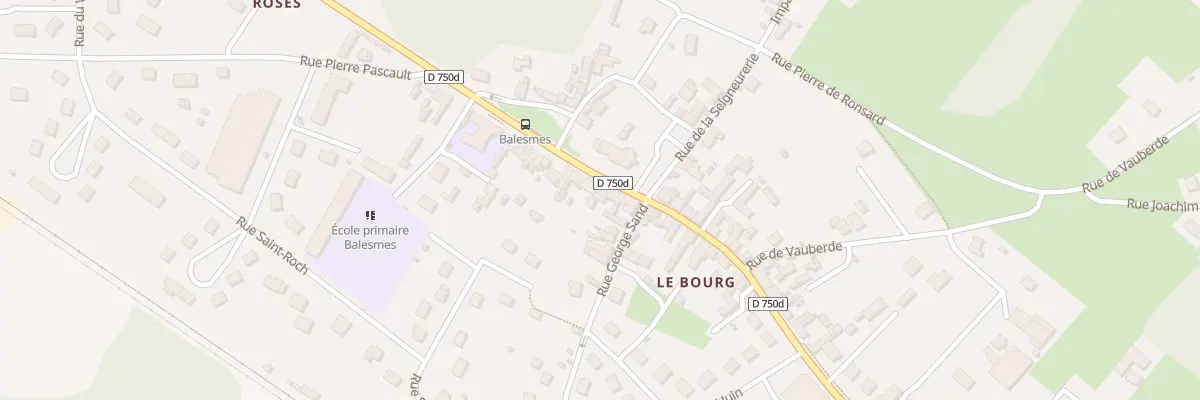 Plan du 88 Rue Francois Mitterrand à Descartes