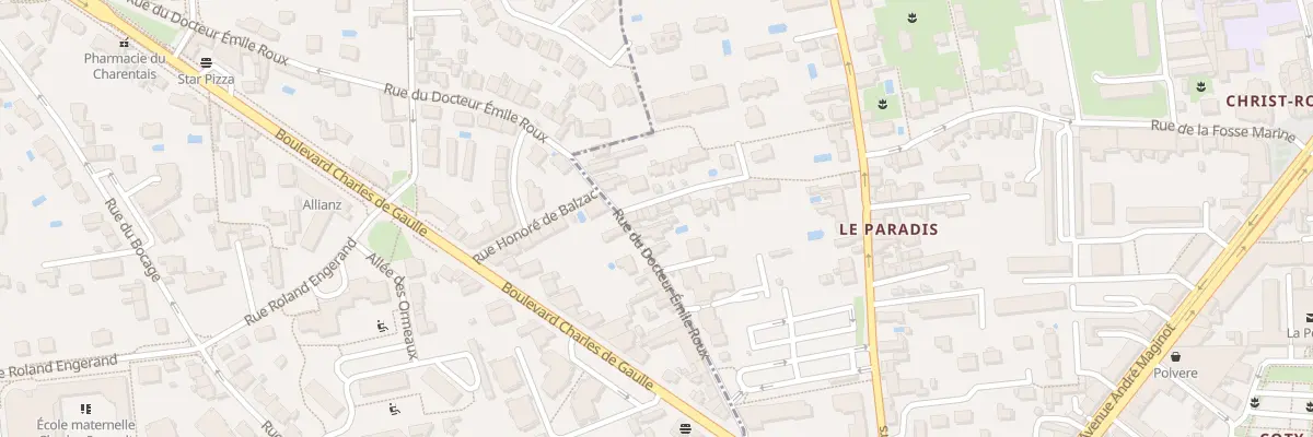 Plan du 5 Rue Matisse à Tours