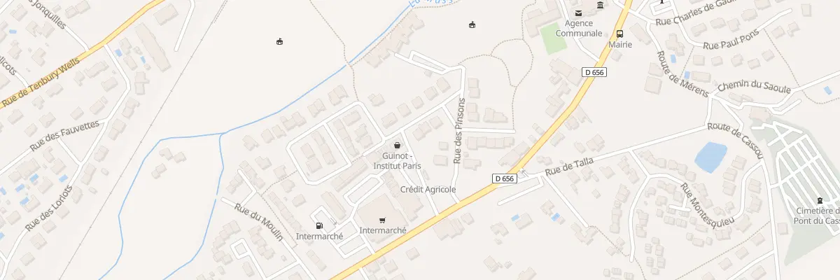 Plan du 5 Rue des Moineaux à Pont-du-Casse